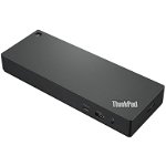 Hub USB ThinkPad Universal Thunderbolt 4 Dock, docking station (black/red), Lenovo
