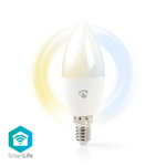 Bec LED Smart WiFi reglare culoare lumina E14 Nedis