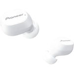 Casti In-Ear True Wireless Pioneer SE-C5TW-W, Bluetooth, Microfon, Rezistent la apa IPX5, Alb