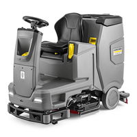 Masina de frecat aspirat Karcher B 110 R Bp Pack 170Ah Dose+SSD+FleetEU+D75, 2350 W, Karcher