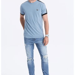 Tricou cu decolteu rotund, OMBRE