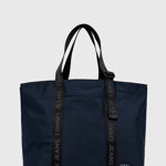 Tommy Jeans, Geanta tote Essential Daily, Negru, Bleumarin