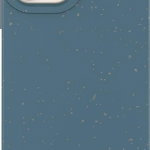 Husa din silicon pentru iPhone 14 Pro din seria Eco Case in bleumarin, ForIT