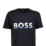 Tricou din bumbac cu imprimeu logo, BOSS