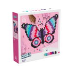 Puzzle Plus Plus cu numere, model Fluture, 800 piese, Plus Plus