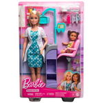 Set papusa Barbie, Mattel, Dentist, 3+