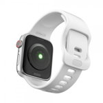 Curea silicon Tech-Protect Icon Apple Watch 1/2/3/4/5 (42/44mm) Black