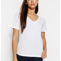 Trendyol Collection Dark Cherry 100% Cotton Basic V-Neck Knitted T-Shirt Twoss23Ts00001 Trendyol Collection Dark Cherry 100% Cotton Basic V-Neck Knitted T-Shirt Twoss23Ts00001