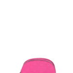 Geanta roz pentru cosmetice cu logo