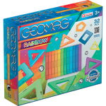 Set de constructie magnetic Geomag Rainbow 32 piese
