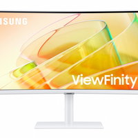 Monitor LED Curbat Samsung ViewFinity S6 S65TC LS34C650TAUXEN, 34 inch, 3440 x 1440 pixeli, 5 ms, White