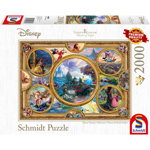 Puzzle Schmidt - Thomas Kinkade: Disney dreams collection, 2000 piese