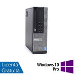 Calculator Sistem PC Refurbished DELL OptiPlex 9020 SFF (Procesor Intel® Core™ i5-4590 (6M Cache, up to 3.70 GHz), Haswell, 8GB, 500GB HDD, DVD-RW, Intel HD Graphics 4600, Win 10 Pro)