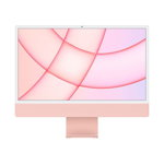 Sistem All-In-One Apple iMac 2021 24" Retina 4.5K Apple M1 8-core CPU 7-core GPU RAM 8GB SSD 256GB Tastatura RO Mac OS Big Sur Pink, Apple