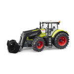 Tractor Claas Axi on 950 with frontloader, BRUDER