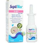 Spray Igiena Nazala Apa de Mare Izotona Septimar Baby 30 ml, Vitalia Pharma