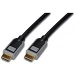 Cablu video DIGITUS HDMI Male - HDMI Male, v1.4, 1m, gri