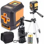 Nivela Laser Incrucisat Verde 120Gt 30metri Trepied Geanta Powermat