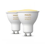 Philips 2 Becuri LED inteligente Spot
