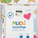 Set 4 acuarele Craft Paint Muki Glitzy, -