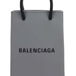 Balenciaga Shopping Phone Case BALENCIAGA GREY
