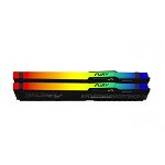Memorie RAM Kingston FURY Beast RGB 32GB DDR5 5200MHz CL36 Dual Channel Kit, Kingston