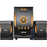 Boxe Akai SS032A-3515, 2.1, 38 W, Bluetooth, Radio FM (Negru)