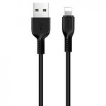 Cablu de Date USB-A la Lightning 10W, 2.4A, 1m Hoco Flash (X20) Negru