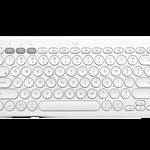 K380 Bluetooth White US International Layout, LOGITECH