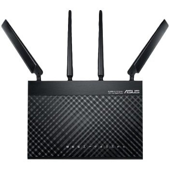 Router asus wireless 4g-ac68u, 1900 mbps, gigabit x 4, ac1900, dual band