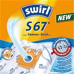 Set 4 saci Swirl pentru aspiratoare Bosch - Siemens, S67, Swirl