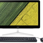 Sistem All-In-One Acer 23.8" Aspire Z24-880, FHD, Procesor Intel® Core™ i5-7400T 2.4GHz Kaby Lake, 8GB, 256GB SSD, GMA HD 630, Endless OS