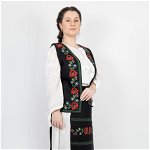 Costum Traditional Vesta si 2 Fote brodate Angi 2, Magazin Traditional