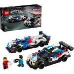 LEGO Speed Champions: Masini de curse BMW M4 GT3 si BMW M Hybrid V8 76922, 9 ani+, 676 piese