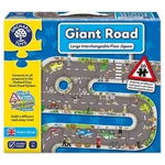 Puzzle gigant de podea traseu masini (20 piese) GIANT ROAD JIGSAW, Orchard Toys