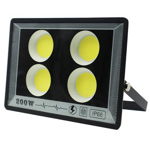 Proiector de Exterior Techstar® 200W, LED COB, IP66, Lumina Rece, Culoare 6500K, Corp Aluminiu, Suport Reglabil, 