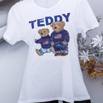 Tricou Dama "TEDDY" 1834 Alb | Fashion, Fashion