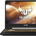 Laptop Gaming ASUS TUF FX505DV cu procesor AMD Ryzen 7 3750H pana la 4.00 GHz, 15.6", Full HD, 8GB, 512GB SSD, NVIDIA GeForce RTX 2060 6GB, Free DOS, Black