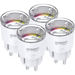 Set prize inteligente ZigBee Gosund EP2-Z, 10A