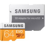 Card de Memorie MicroSD Samsung Evo, 64GB, Class 10