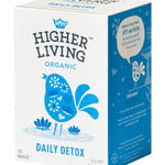 Ceai DAILY DETOX eco-bio, 15 plicuri, Higher Living, Higher Living