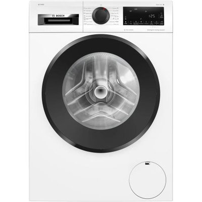 Masina de spalat rufe Bosch WGG244F3BY, 9 kg, 1400 rpm, Clasa A, i-DOS, Iron Assist, Speed Perfect, Motor EcoSilence Drive, Alb