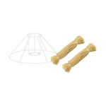 Graine Creative Kit abajur DIY Raffia Lampshade, Graine Creative