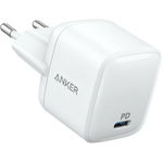 Incarcator retea Anker PowerPort Atom PD 1 30W USB-C Power Delivery, Alb-Gri, 0