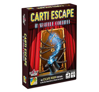 Joc - Carti Escape - In spatele cortinei | Ludicus, Ludicus