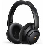 Casti Wireless Over-Ear Anker Soundcore Life Tune, Hybrid Active Noise Cancelling, Deep Bass, MultiPoint, Negru, 1