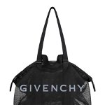 Givenchy GIVENCHY Large G-Shopper Tote In Mesh BLACK, Givenchy