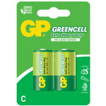 Baterie gp batteries, greencell c (r14) 1.5v carbon zinc, blister 2 buc. "gp14g-2ue2" "gppcc14kc005" (include tv 0.04lei)