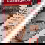 Șampon pentru a acoperi culoarea părului gri maro deschis Doar pentru bărbați H25 Light Brown, 