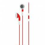 SERIOUX IN EAR HEADPHONES VOL CTRL RED, Nova Line M.D.M.